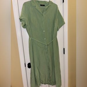 Able Light Green Blouse